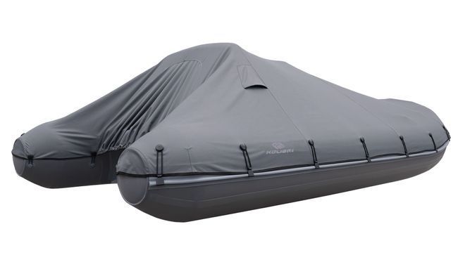 Надувний човен RIB Kolibri Wing Lite W390LT, темно-сірий фото
