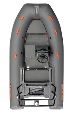 Надувний човен RIB Kolibri Wing Ultra W360UT, темно-сірий фото