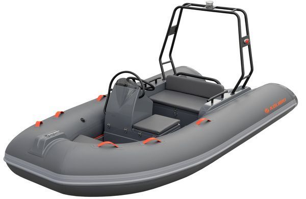 Надувний човен RIB Kolibri Wing Ultra W360UT, темно-сірий фото