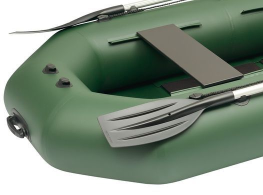 Колибри К-270Т (Kolibri K-270T) зелёная надувная гребная лодка + Air-Deck фото