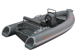Надувний човен RIB Kolibri Wing Ultra W430UT, темно-сірий фото