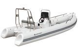 Надувная лодка RIB Kolibri Wing Ultra W500UT, светло-серая фото