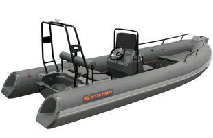 Надувний човен RIB Kolibri Wing Ultra W500UT, темно-сірий фото