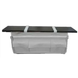 Сумка-рундук Kolibri КМ-270DXL-КM-360DXL под сидение 80 х 20 х 20 см, серая (31.115.53)
