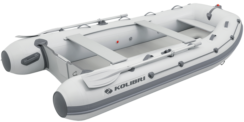 Колібрі КМ-330ДХЛ (Kolibri KM-330DXL) моторний кільовий надувний човен + Air-Deck фото