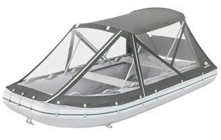 Тент - палатка для лодки Kolibri КМ-330XL, темно-серый (33.244.0.35) фото