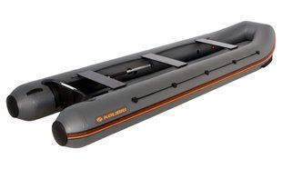 Колібрі КМ-460С в2 (Kolibri KM-460C v2) надувне каное Air-Deck темно-сіре фото